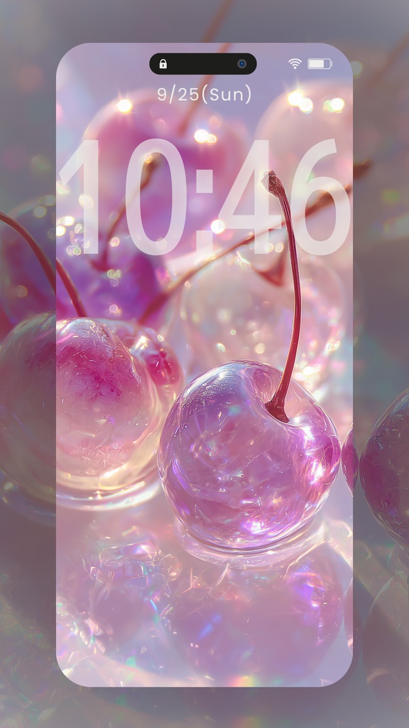 きらきらフルーツの壁紙(SARAサインなし)15枚