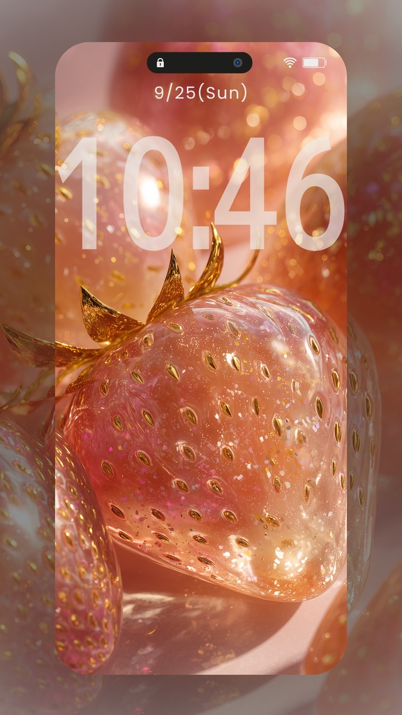 きらきらフルーツの壁紙(SARAサインなし)15枚