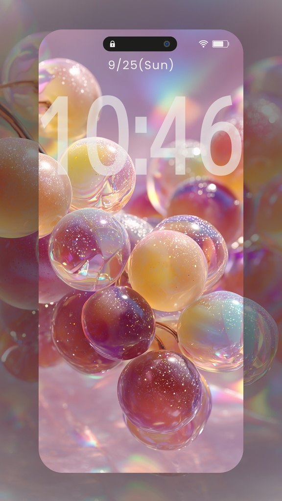 きらきらフルーツの壁紙(SARAサインなし)15枚