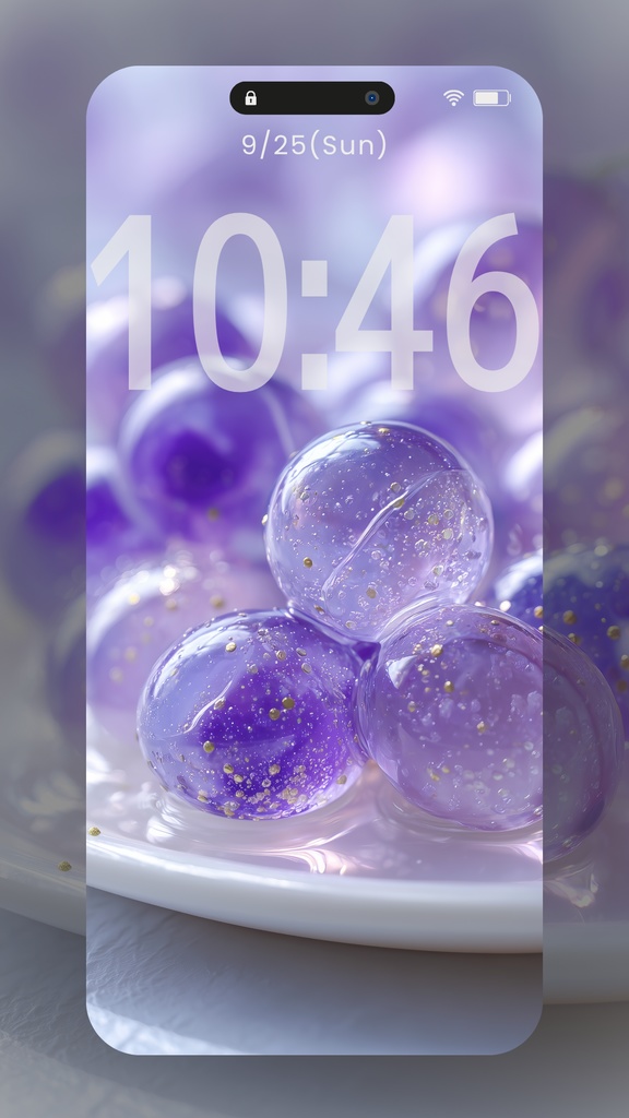 きらきらフルーツの壁紙(SARAサインなし)15枚