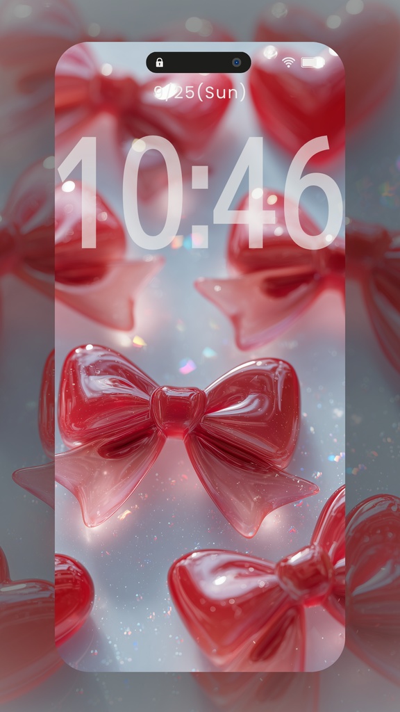 赤系統の壁紙②(SARAさいんなし)14枚