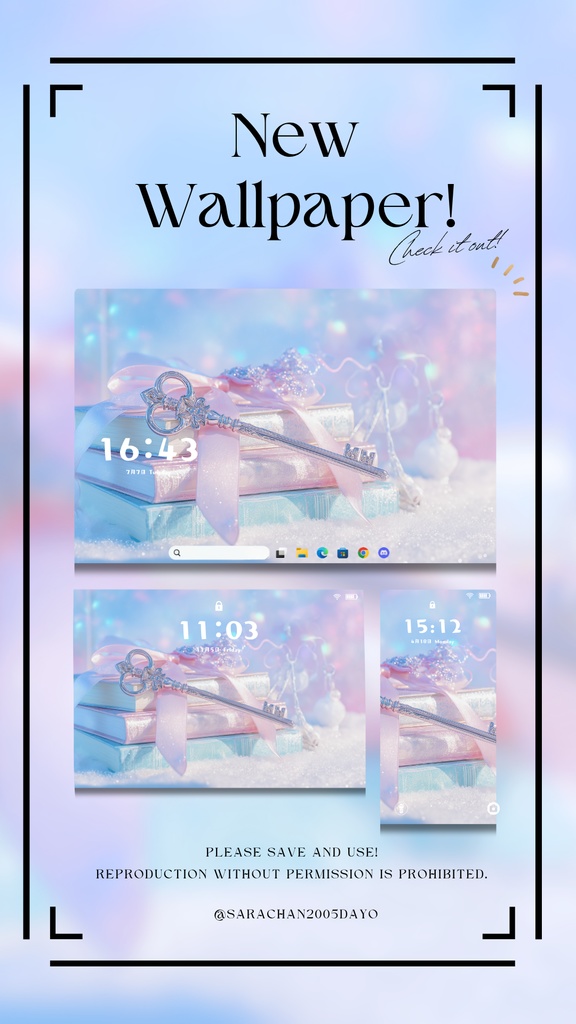 パソコン・タブレット用紫系統壁紙30枚