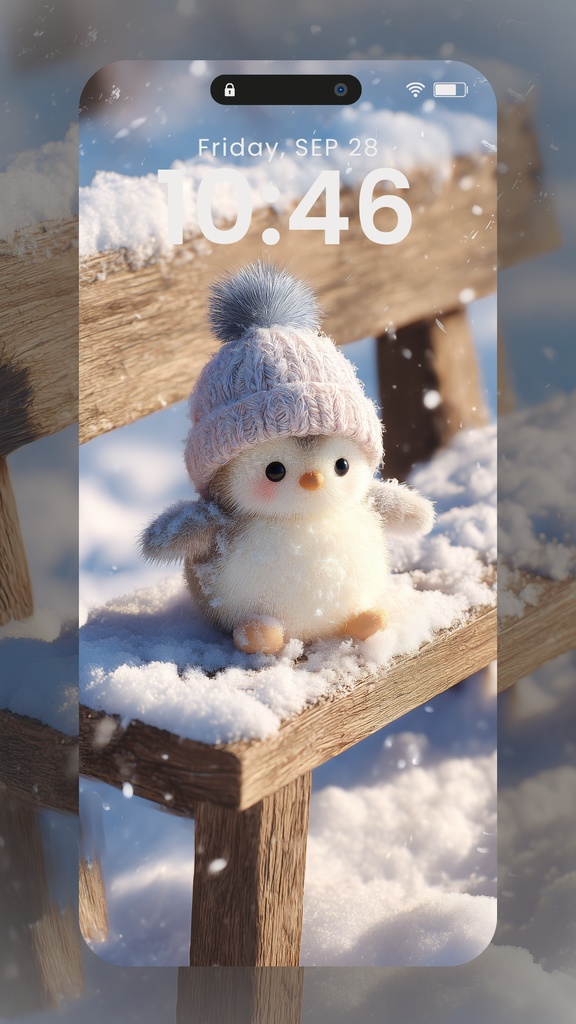 冬っぽいスマホ壁紙(SARAサインなし)7枚