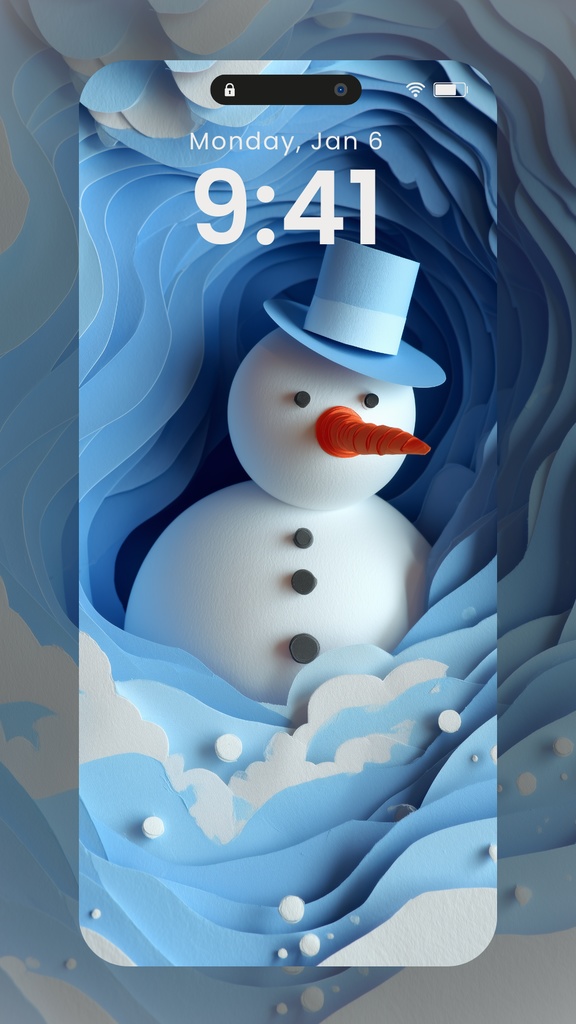 冬っぽいスマホ壁紙（SARAサインなし）７枚