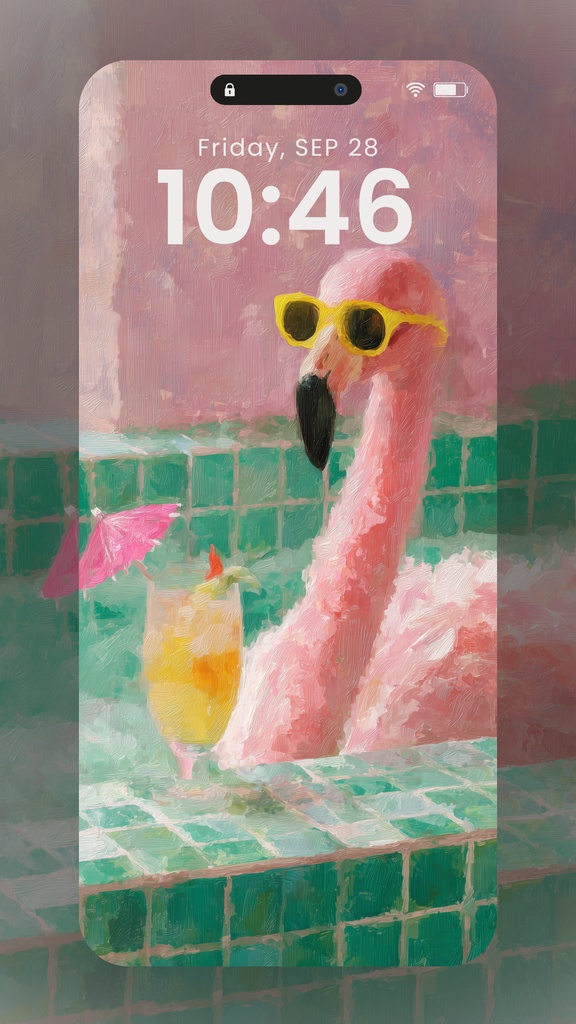 絵画風の動物たち(SARAサインなし)20枚