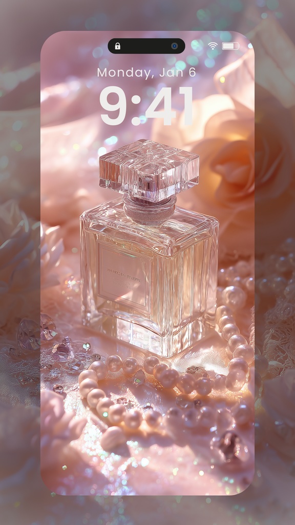 ピンク系統の壁紙(SARAサインなし)10枚