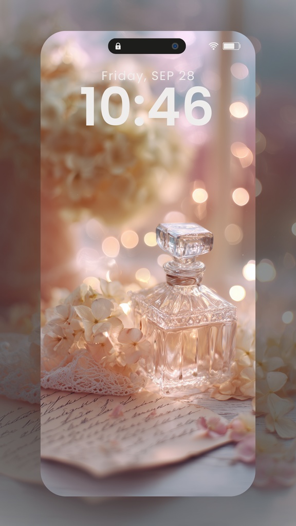 ピンク系統の壁紙(SARAサインなし)21枚