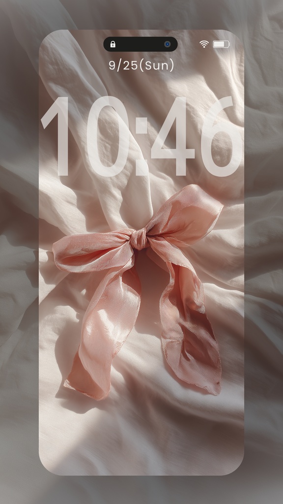 ピンク系統の壁紙(SARAサインなし)10枚