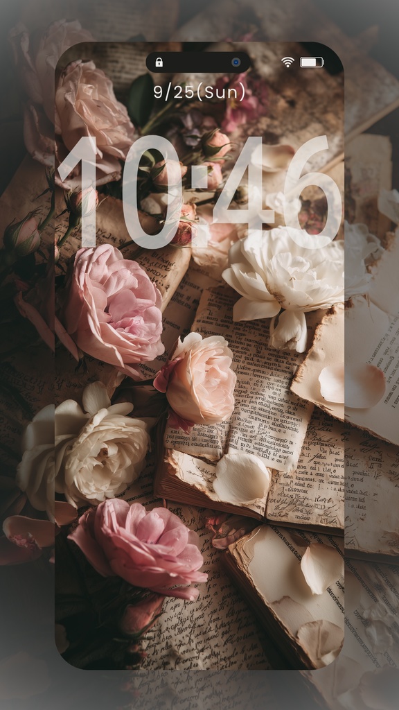 今だけ無料!お花の壁紙(SARAサインなし)8枚