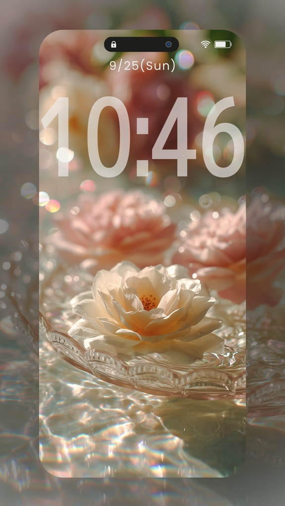 今だけ無料!お花の壁紙(SARAサインなし)8枚