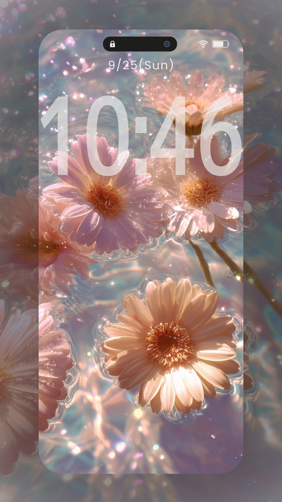 今だけ無料!お花の壁紙(SARAサインなし)8枚