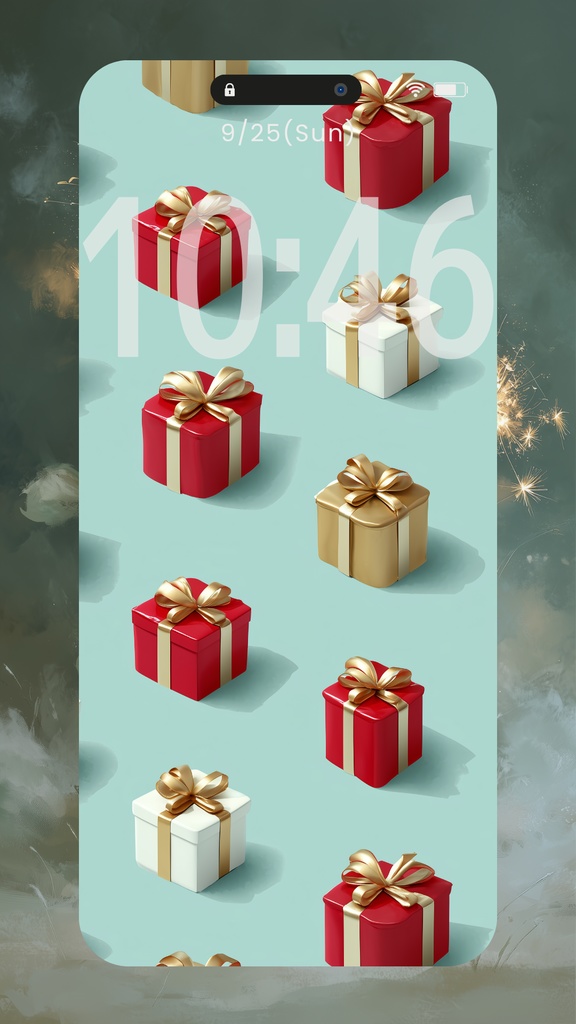 クリスマスの壁紙(SARAサインなし)25枚