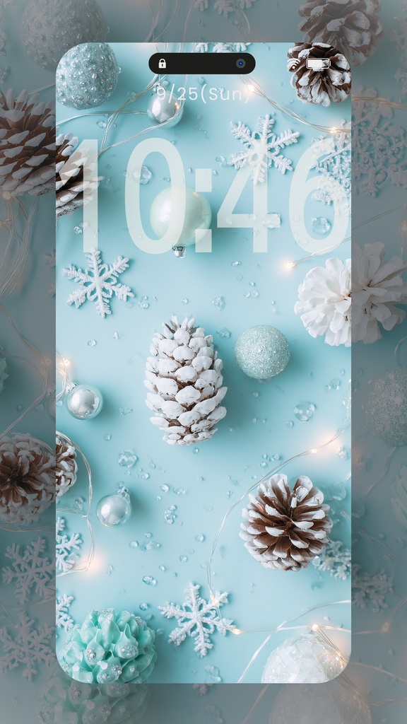 クリスマスの壁紙(SARAサインなし)13枚