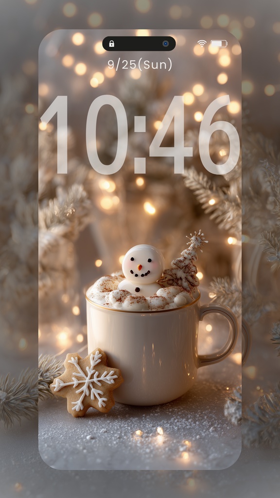 クリスマスの壁紙(SARAサインなし)25枚