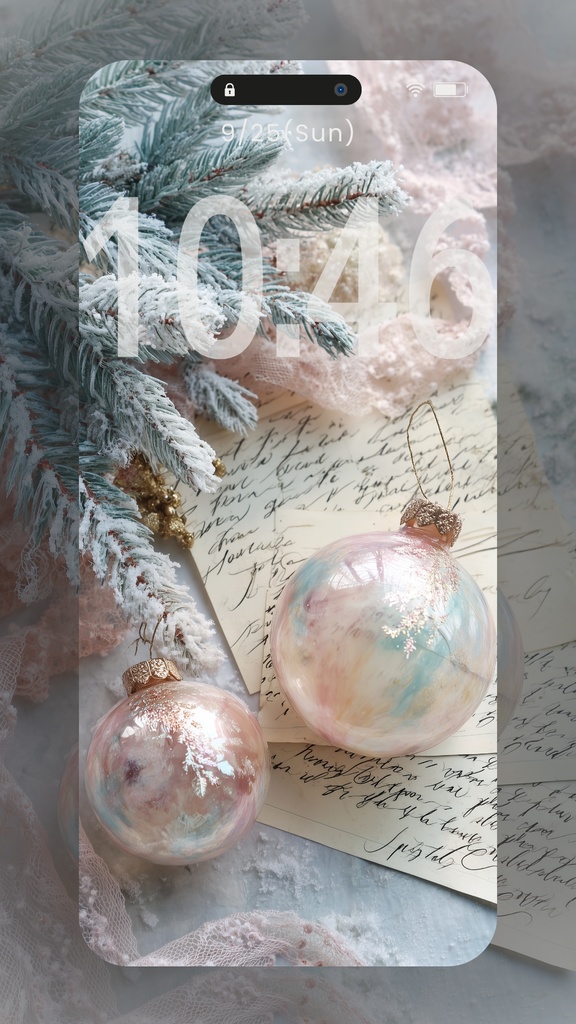 クリスマスの壁紙(SARAサインなし)13枚