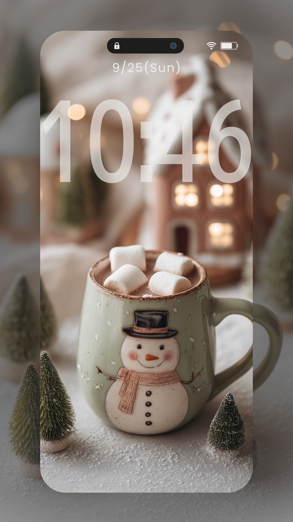 クリスマスの壁紙(SARAサインなし)25枚