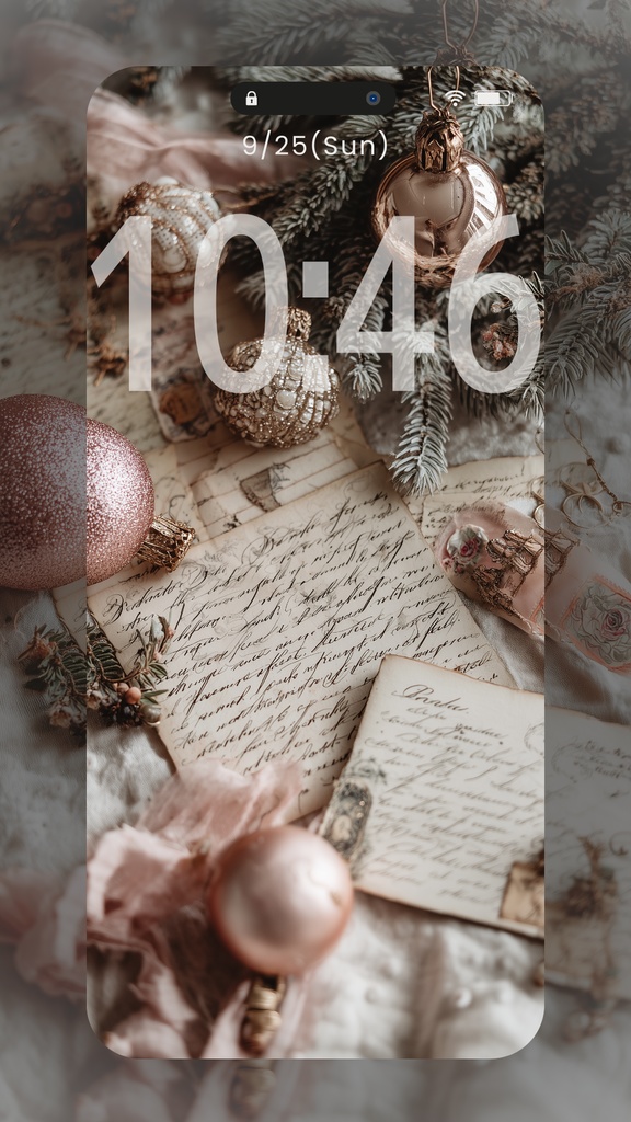 クリスマスの壁紙(SARAサインなし)13枚