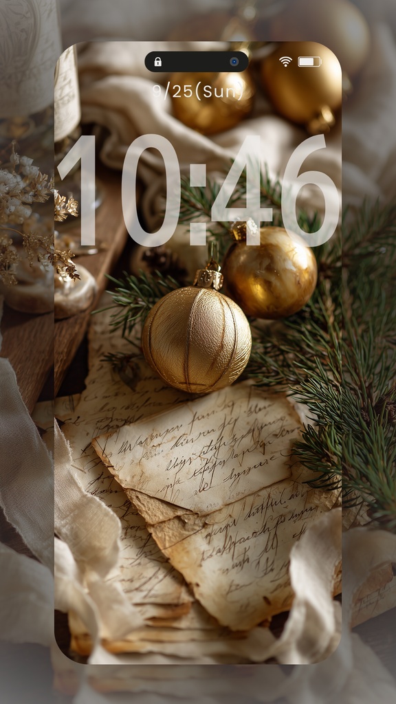 クリスマスの壁紙(SARAサインなし)13枚