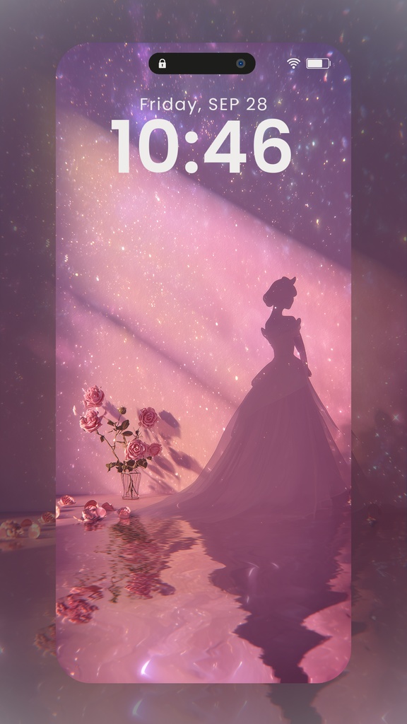 プリンセスの影の壁紙14枚(SARAサインなし)