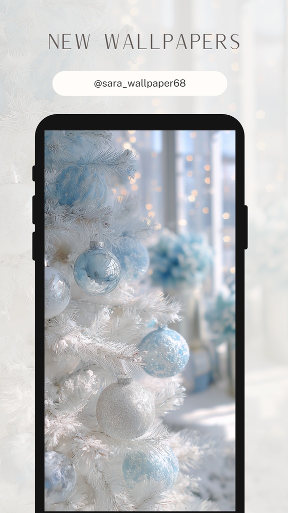 クリスマスの壁紙②(SARAサインなし)8枚