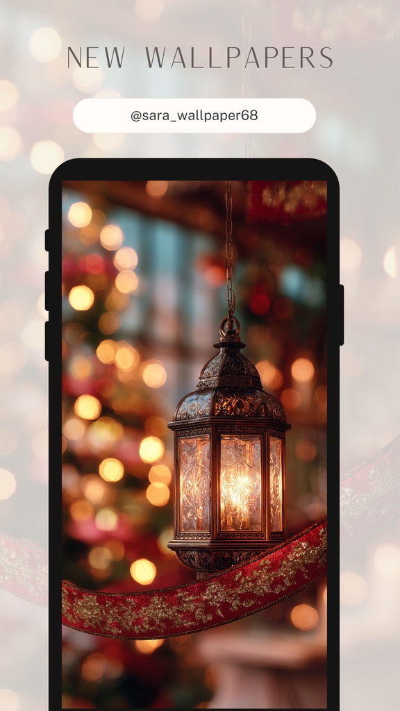 クリスマスの壁紙②(SARAサインなし)8枚