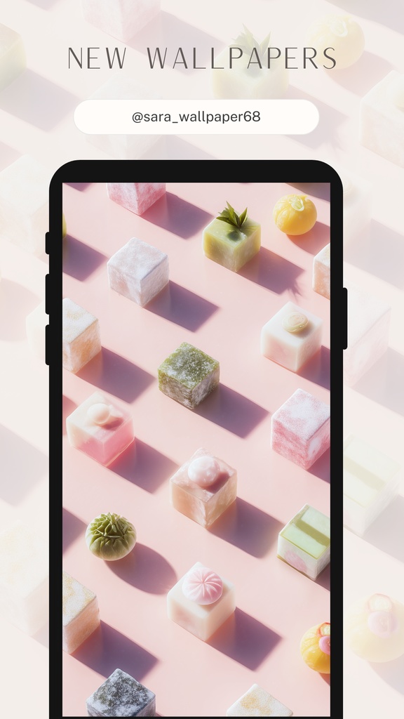 和菓子の壁紙(SARAサインなし)11枚