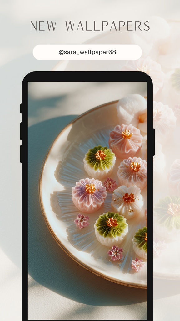 和菓子の壁紙(SARAサインなし)11枚