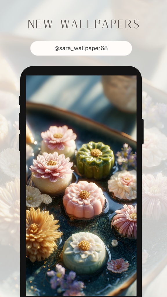 和菓子の壁紙(SARAサインなし)11枚