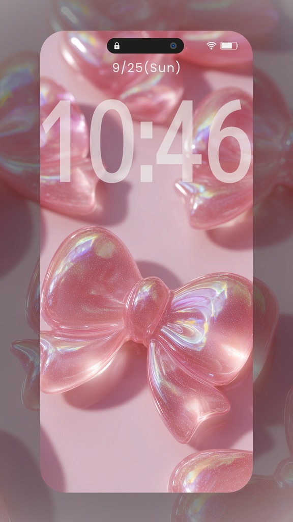 ぴんく系統の壁紙(SARAサインなし)9枚