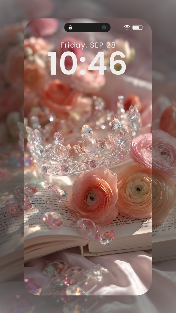 ぴんく系統の壁紙(SARAサインなし)9枚