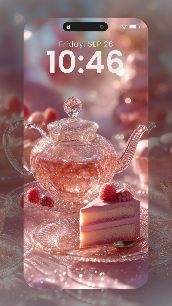 ぴんく系統の壁紙(SARAサインなし)9枚