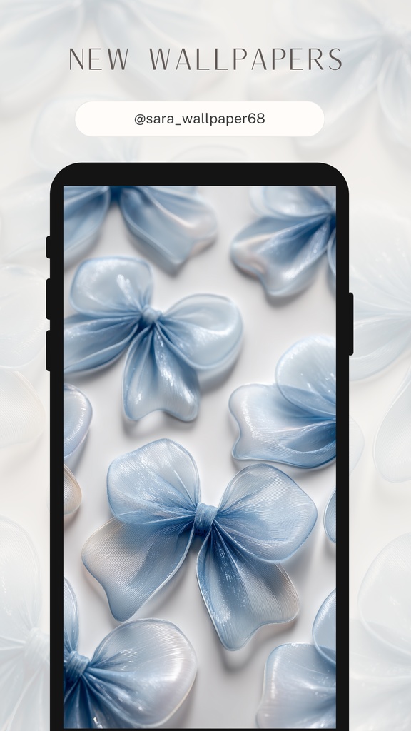 リボンの壁紙(SARAサインなし)13枚