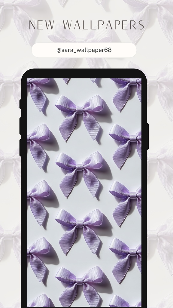 リボンの壁紙(SARAサインなし)13枚