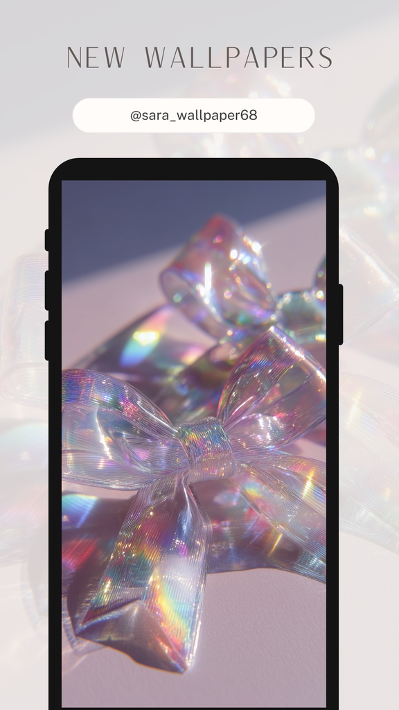 リボンの壁紙(SARAサインなし)13枚