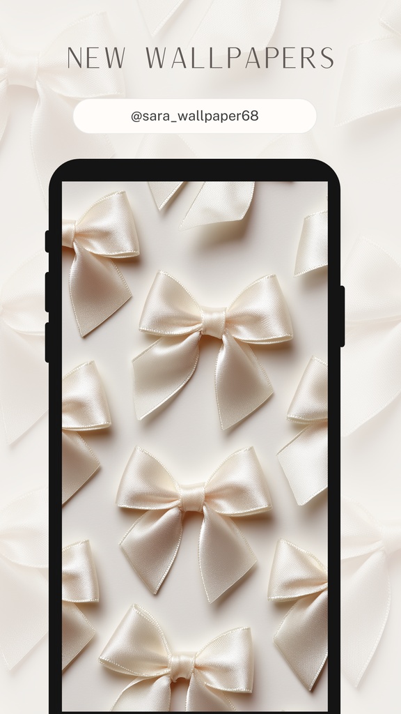 リボンの壁紙(SARAサインなし)13枚