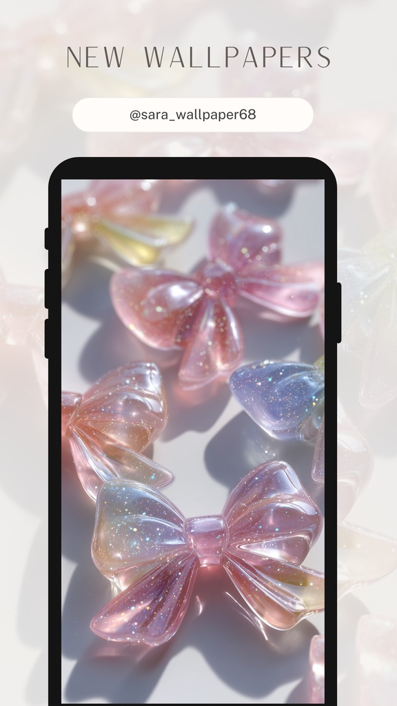 リボンの壁紙(SARAサインなし)13枚