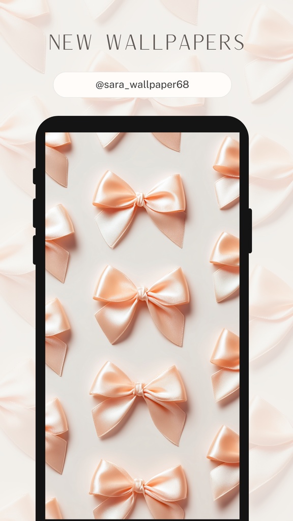 リボンの壁紙(SARAサインなし)13枚