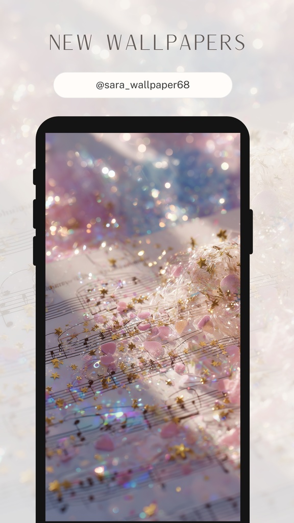 淡いピンクの壁紙(SARAサインなし)11枚