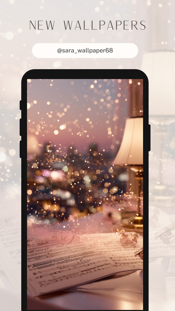 淡いピンクの壁紙(SARAサインなし)11枚