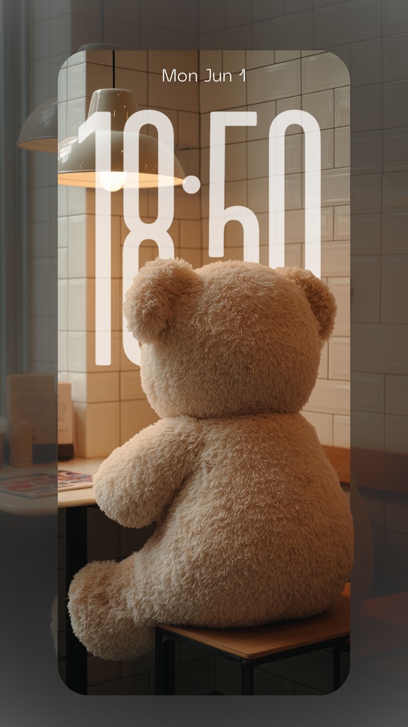 ブラウン～黒系統の壁紙（SARAサインなし）８枚