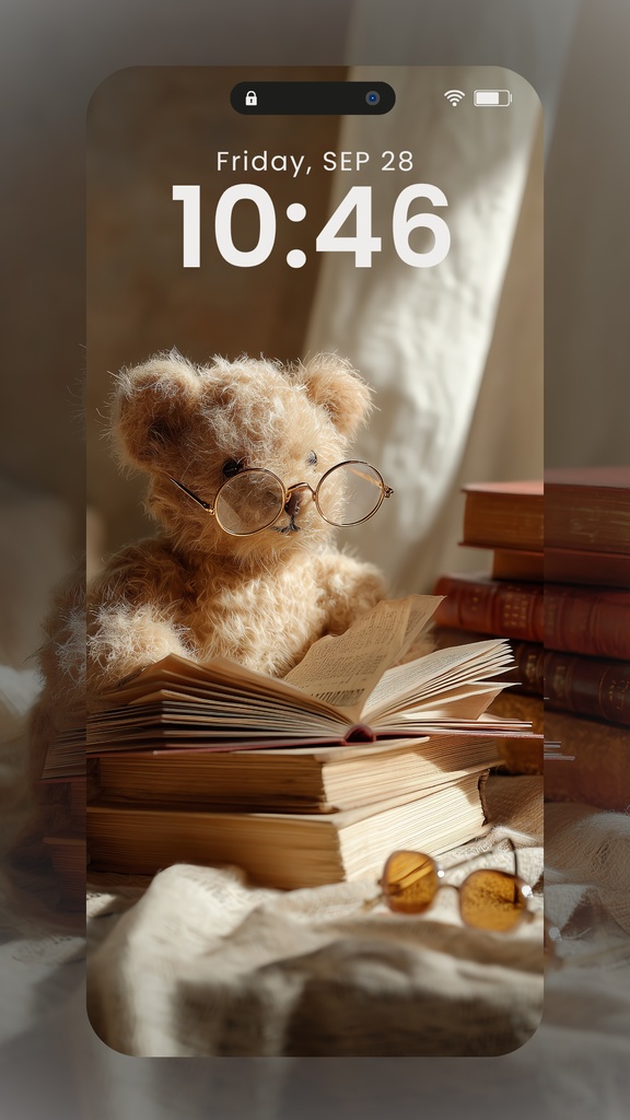 ブラウン~黒系統の壁紙(SARAサインなし)8枚