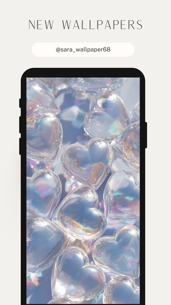 きらちゅるハートの壁紙10枚