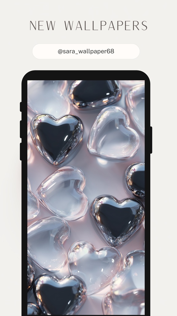 きらちゅるハートの壁紙10枚