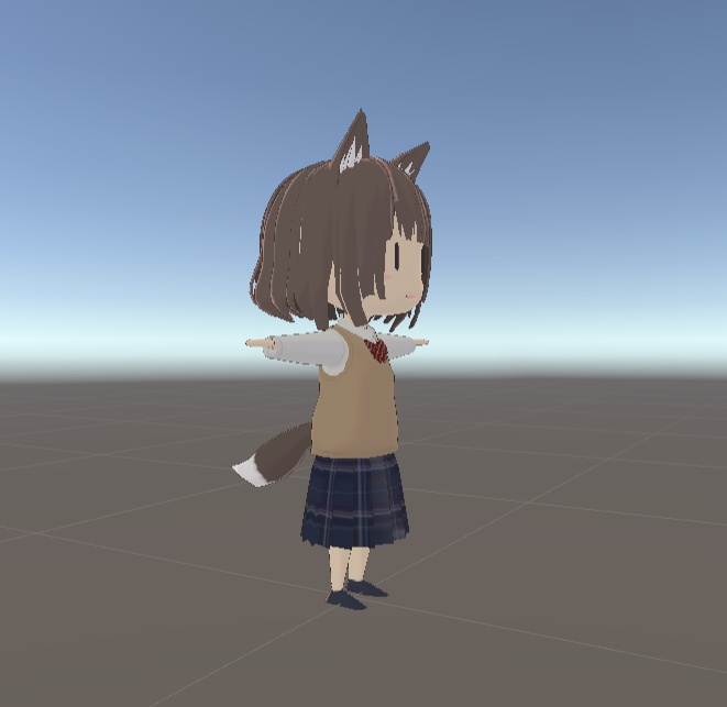 VCR向けアバター「デフォルメひかり」