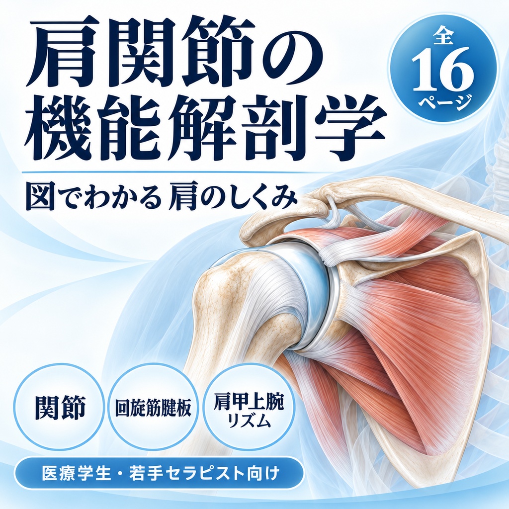 肩関節の機能解剖学｜関節・回旋筋腱板・肩甲上腕リズムを図で学ぶ