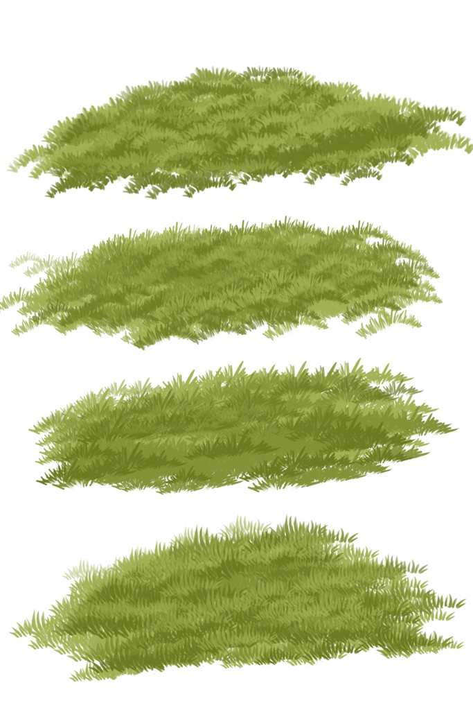 SAI2 grass brushes