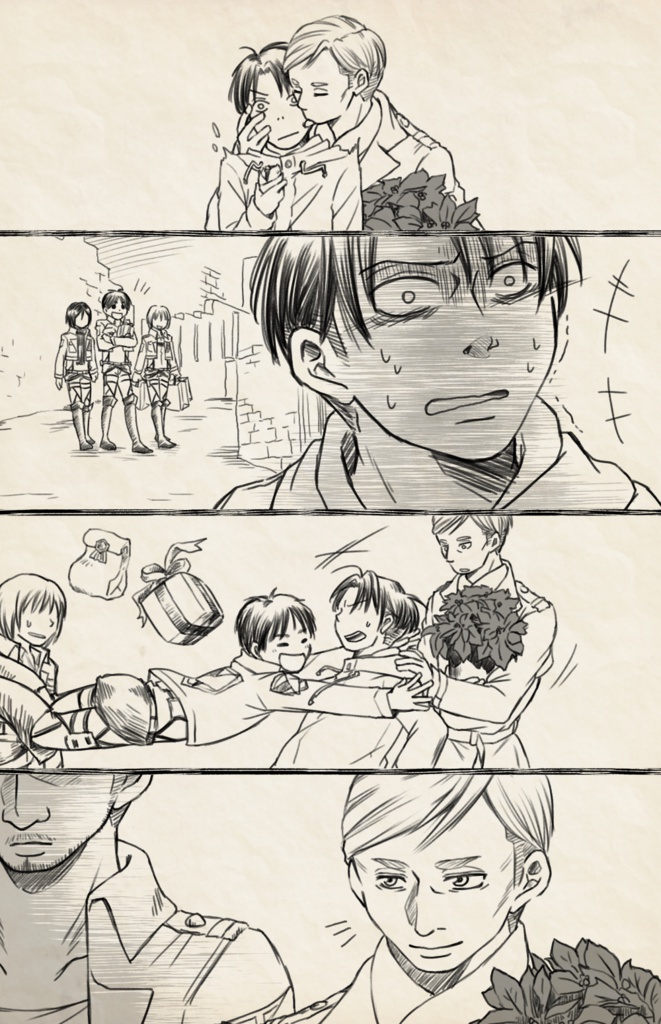 【完売】【リヴァイ誕生祭:エルリ/リヴァエル】シンデレラ・クリスマス