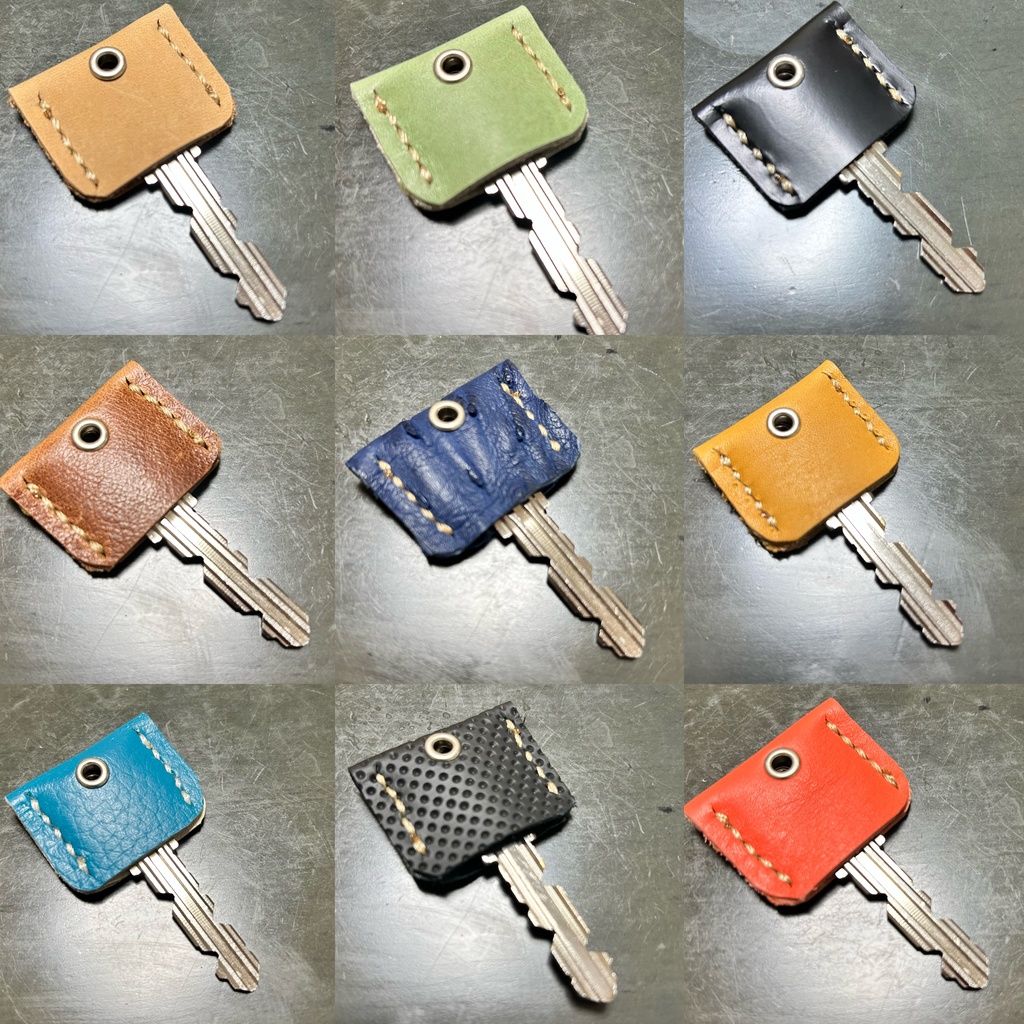 革のキーカバー