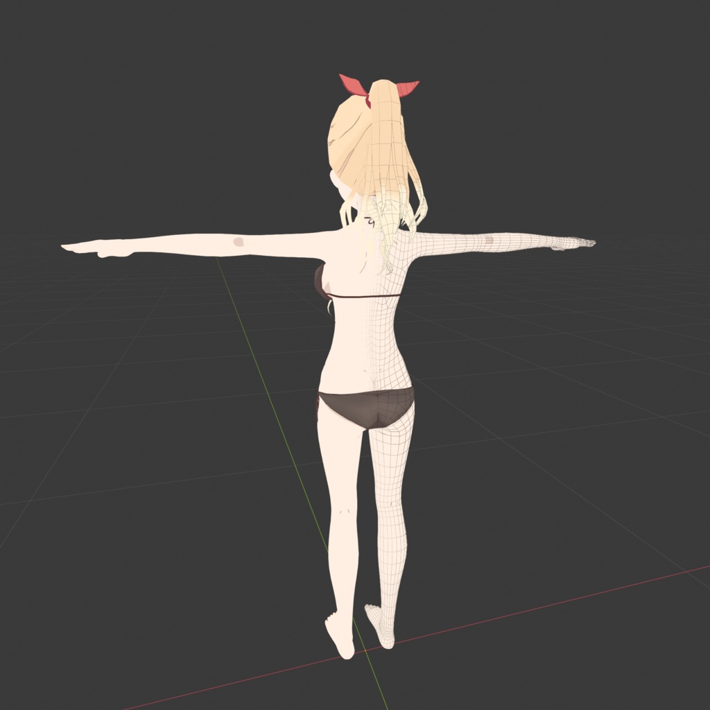 オリジナルアニメ3Dモデル「ラーメン大好き小池さん」