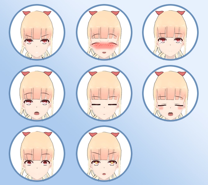 オリジナルアニメ3Dモデル「ラーメン大好き小池さん」